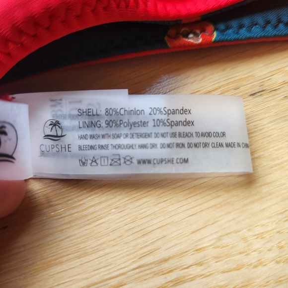 NWOT CupShe Reversible Bikini Bottoms - Picture 4 of 5